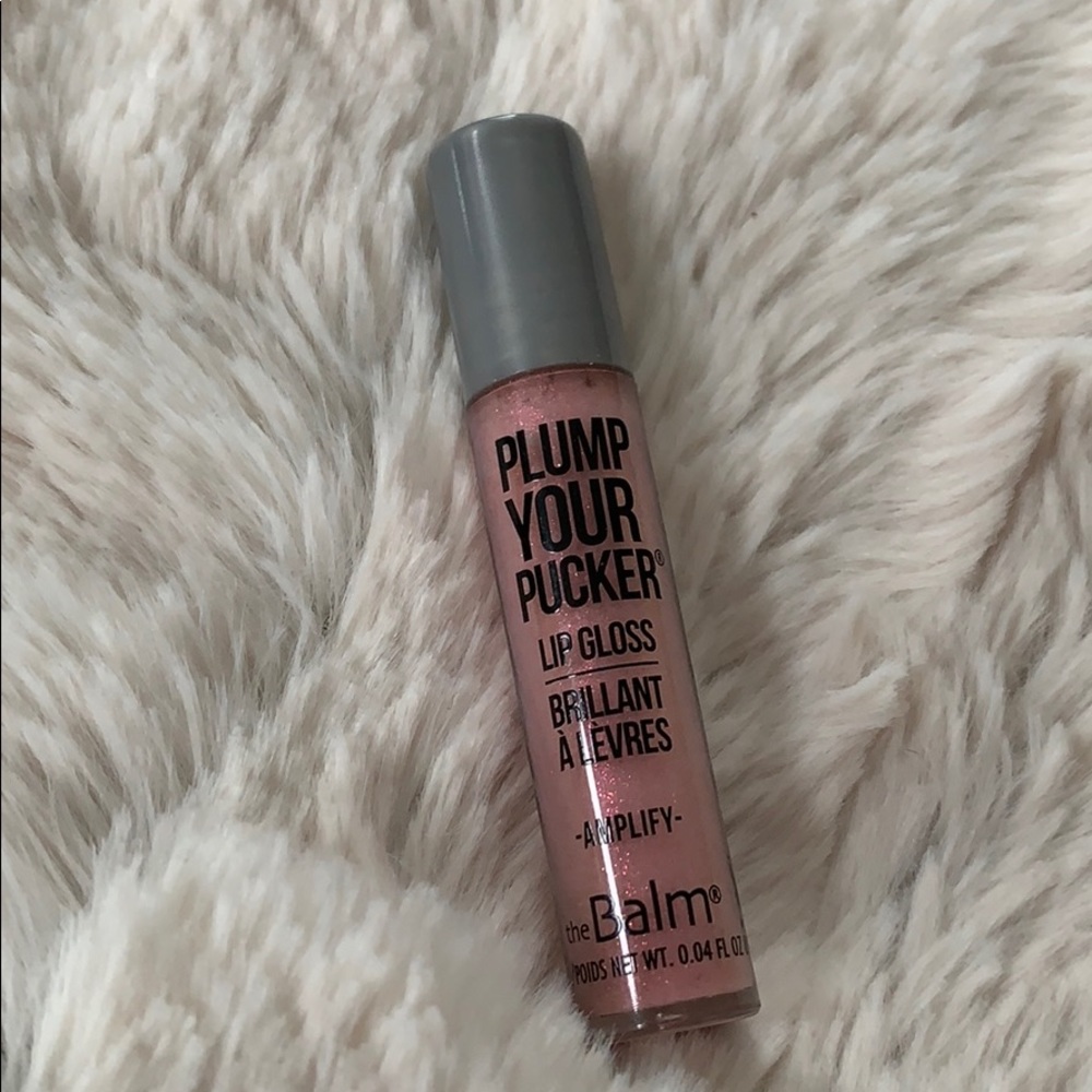 The Balm Plump Your Pucker Lip Gloss in Amplify